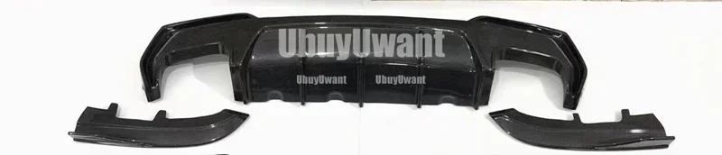 Vista del difusor trasero UBUYUWANT para BMW G22 y G23