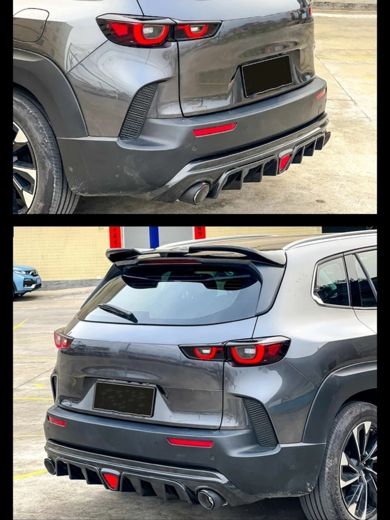 Kit de labios Mazda CX-50 2023-2024, delantero y trasero con luces - imagen 5