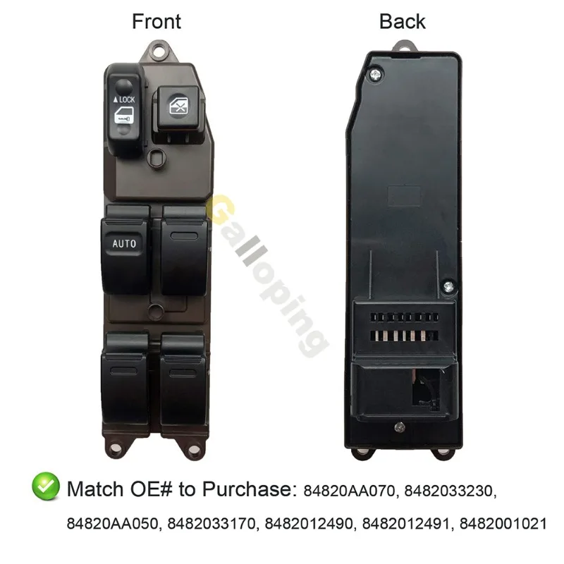 Interruptor de ventana para Toyota RAV4