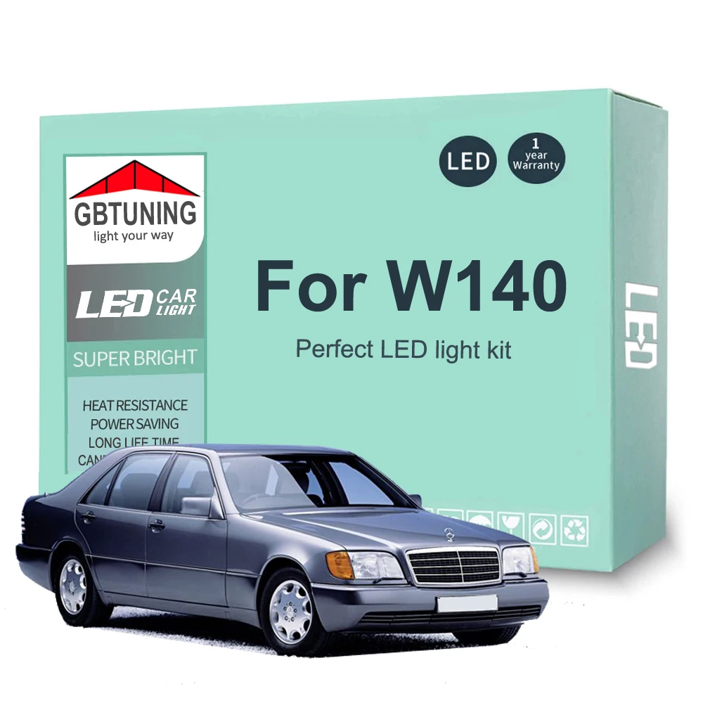 Kit LED interior Canbus Mercedes Clase S W140