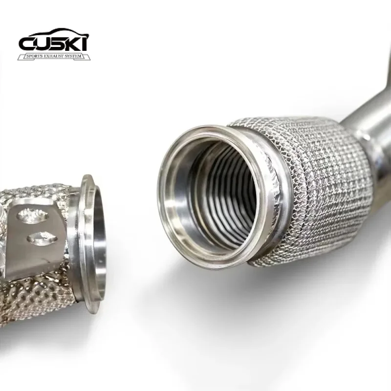 Downpipe de escape para BMW M5 F90 4.4 V8 biturbo (2018-2023) - imagen 5