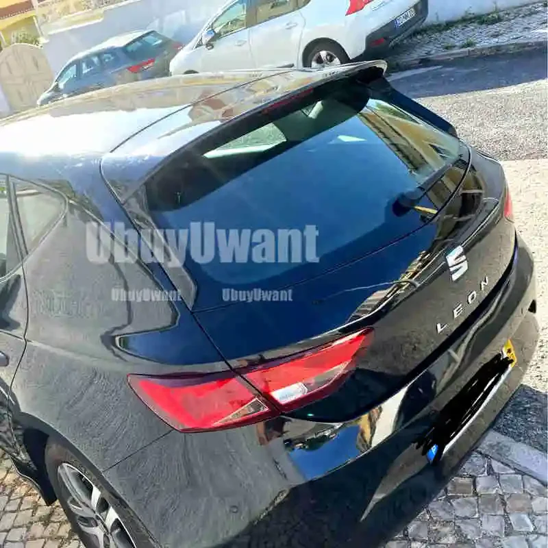 Alerón trasero y alas para Seat León MK3 5F FR color carbono