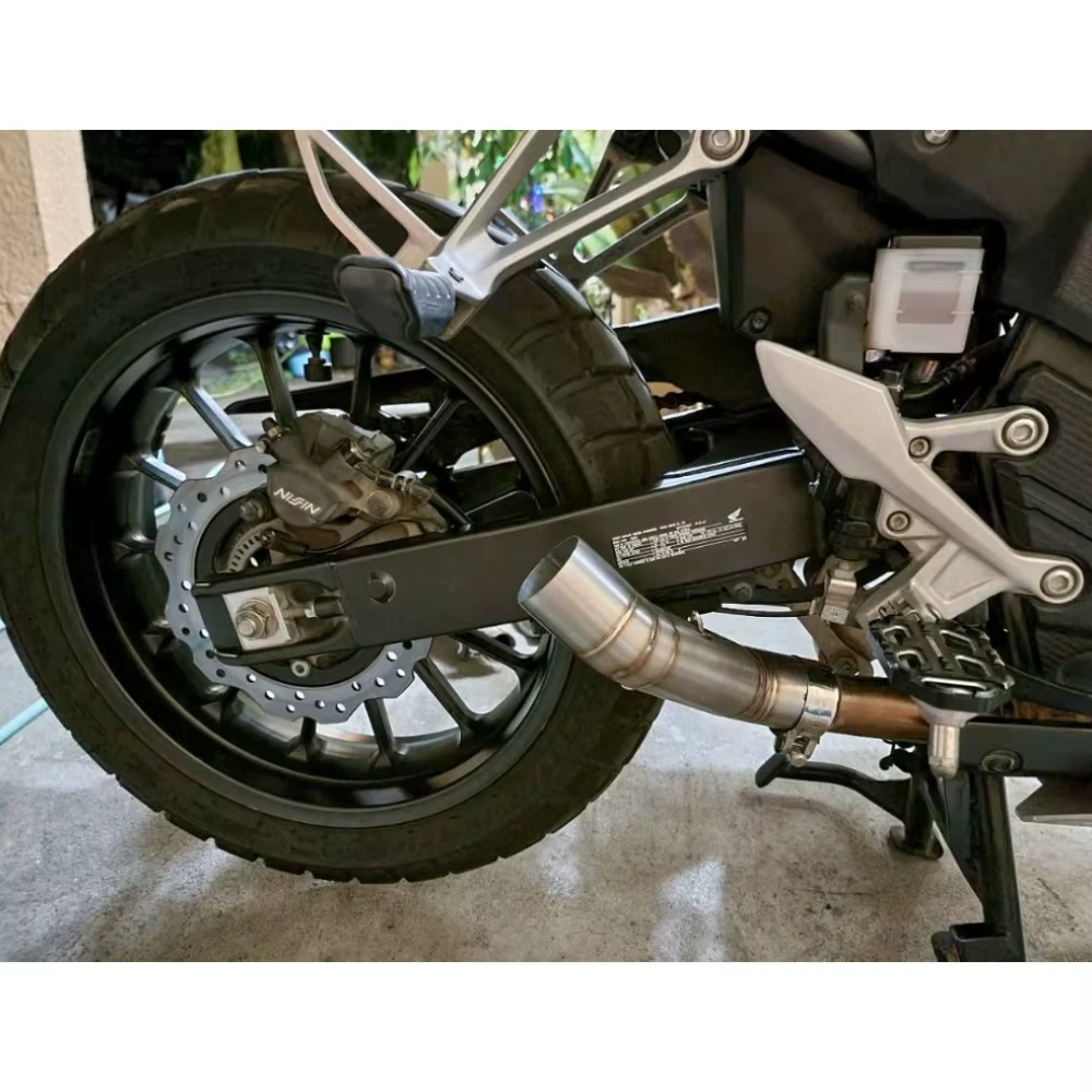 Tubo intermedio de escape 51 mm para Honda CBR500R, CB500X y CBR500F - imagen 4