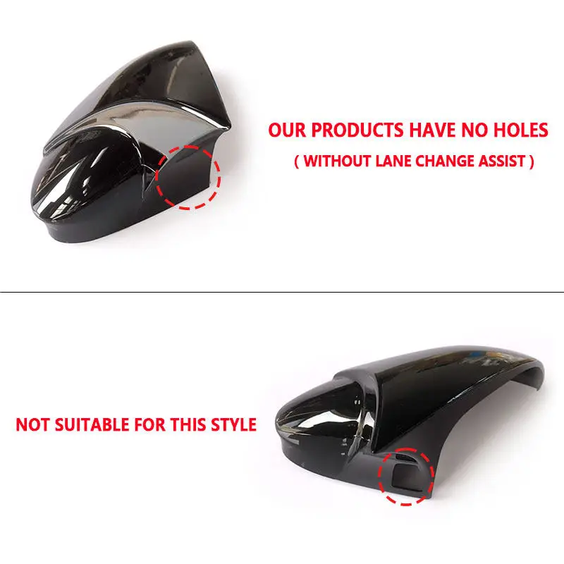 Tapa de retrovisor con textura de carbono para VW Golf 8 GTI/GTD/GTE - imagen 5