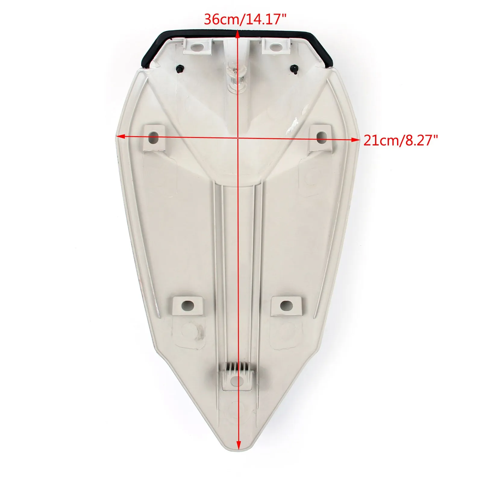 Tapa asiento trasero Ducati Panigale 899 1199 rojo - imagen 2