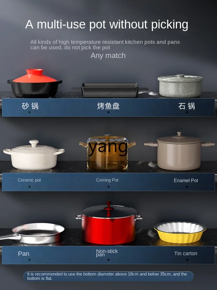 Cocina inducción comercial CX alta potencia – Placa cerámica multicabezal - imagen 4