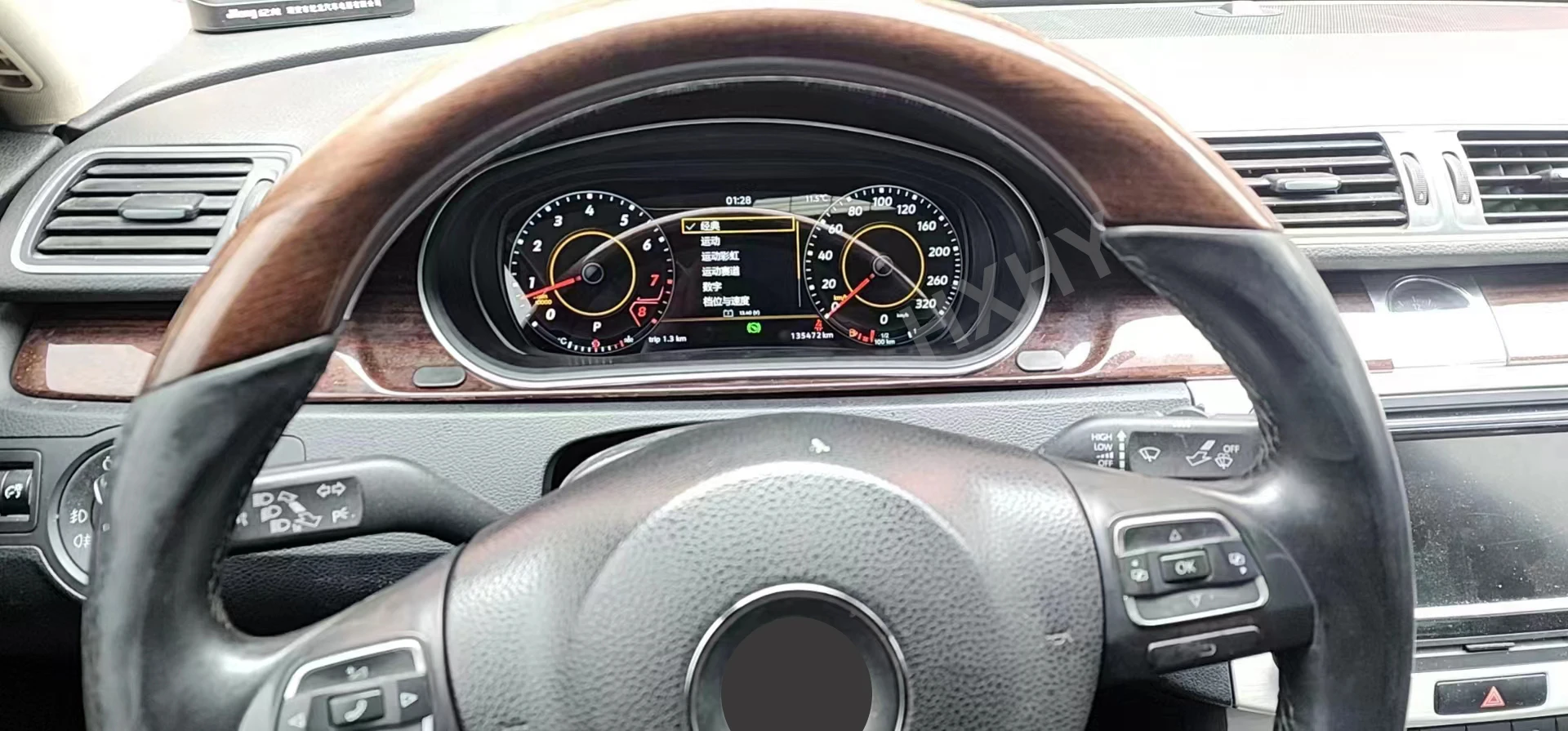 Lo último en Panel de velocímetro de instrumentos digitales originales para coche para VW Passat CC B6 B7 2009-2016 tablero LCD - imagen 3