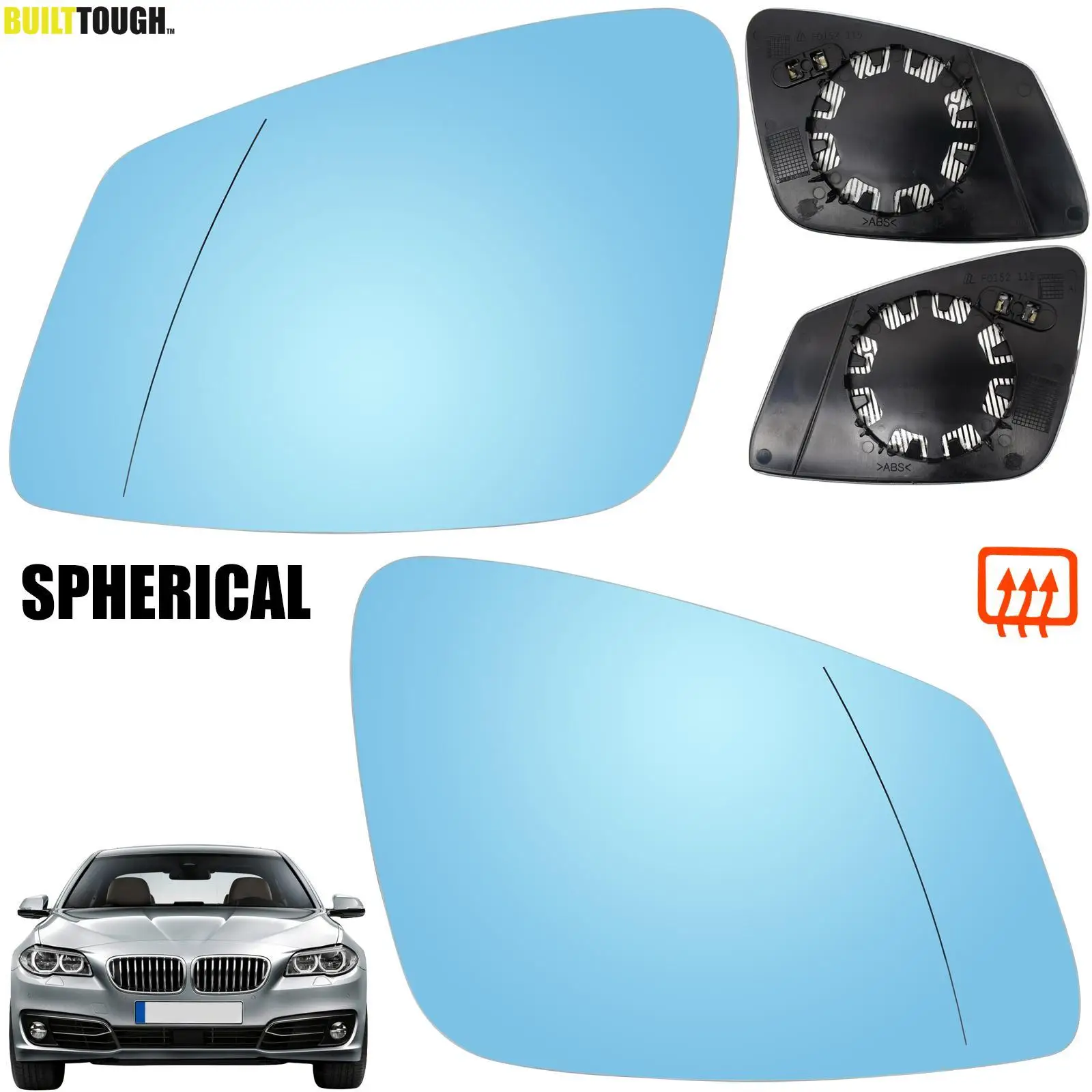 Retrovisor derecho calefactable con cristal azul BMW F10/F20/F30