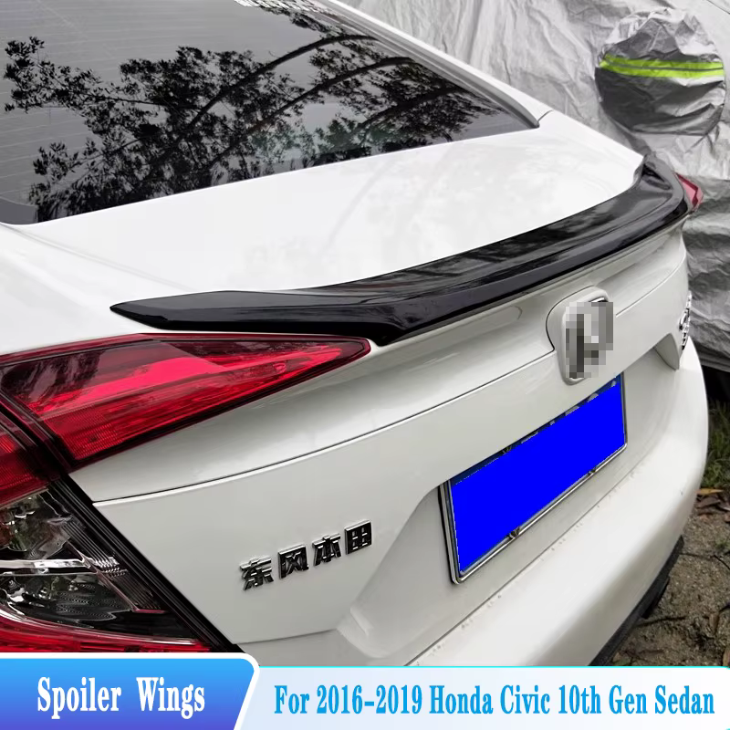 Alerón trasero Honda Civic 10ª Gen 2016-2019 – Ala pato ABS maletero