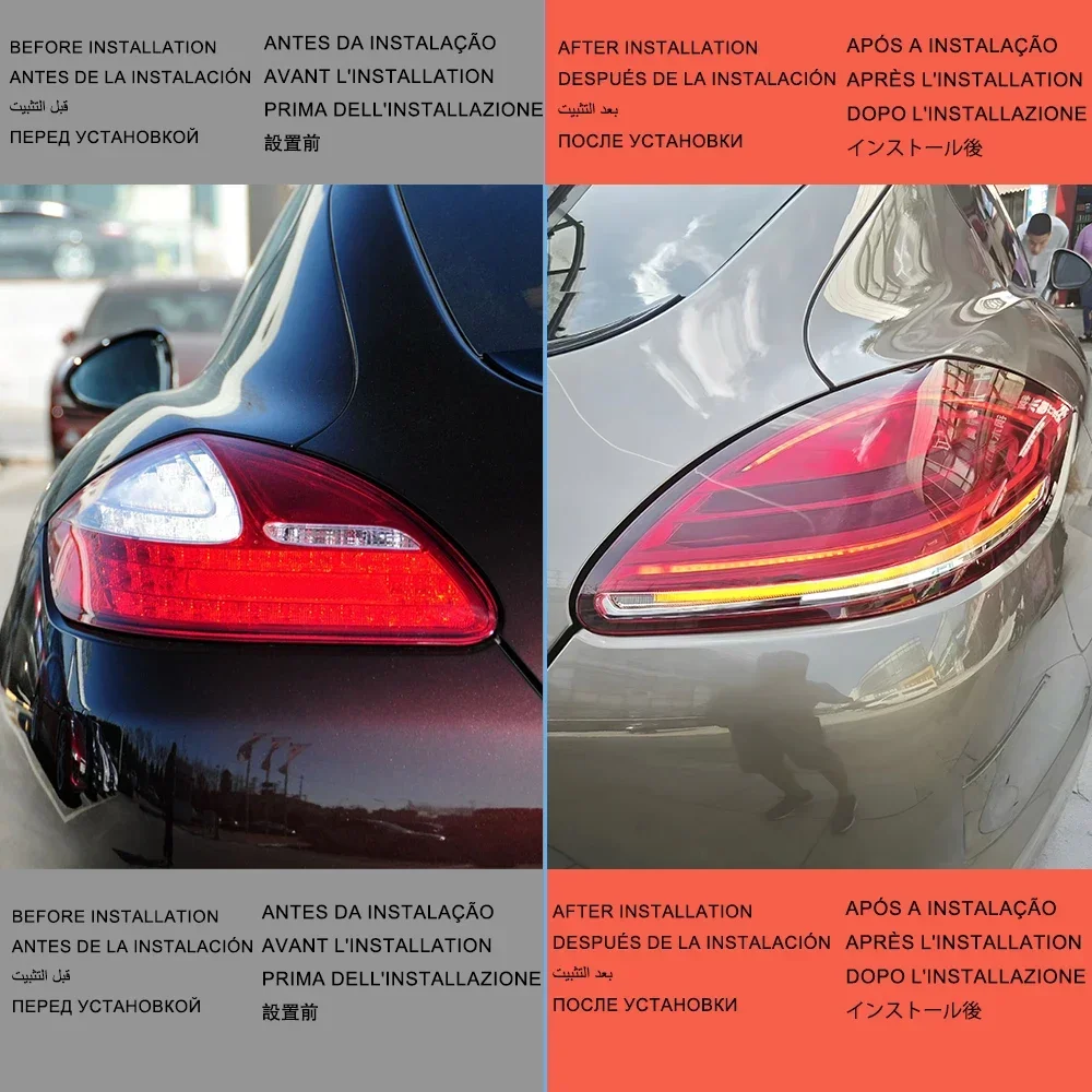 Luces traseras LED Porsche Panamera 2010-2016 intermitentes dinámicos - imagen 3