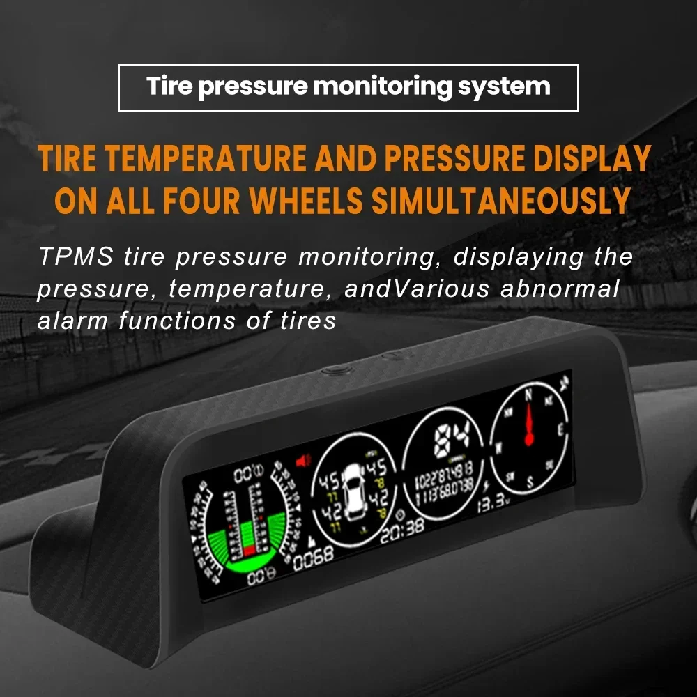Monitor TPMS de presión de neumáticos con GPS e inclinómetro - imagen 3