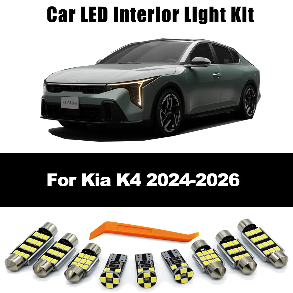 Kit bombillas LED Canbus ZITWO para interior Kia K4 2024-2026