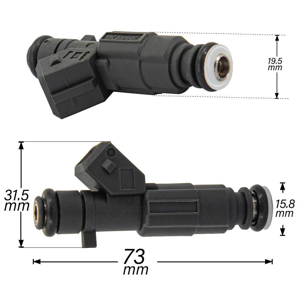 0280156264 Inyector compatible Chery Tiggo 1.8 2.0 A5 T11 Qiyun 3 - imagen 3