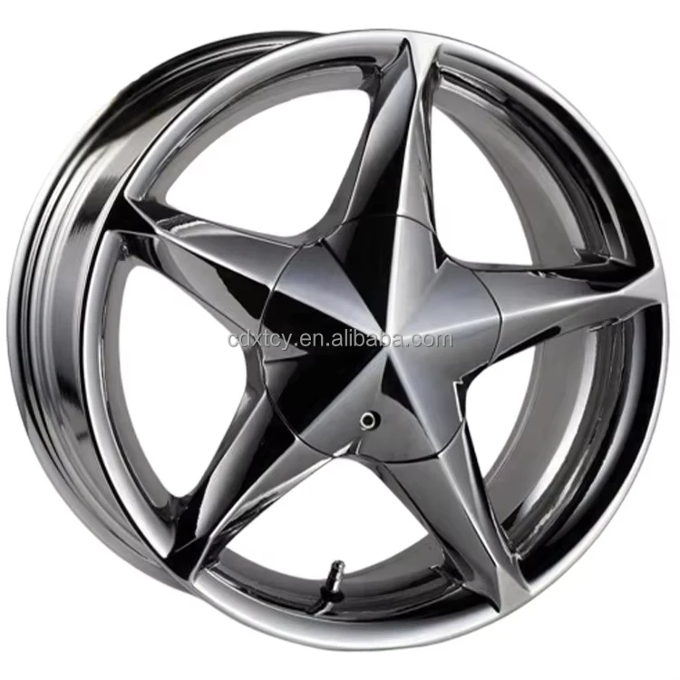 Llantas aleación cromada 15" 4X100 ET35 – 2 unidades - imagen 5