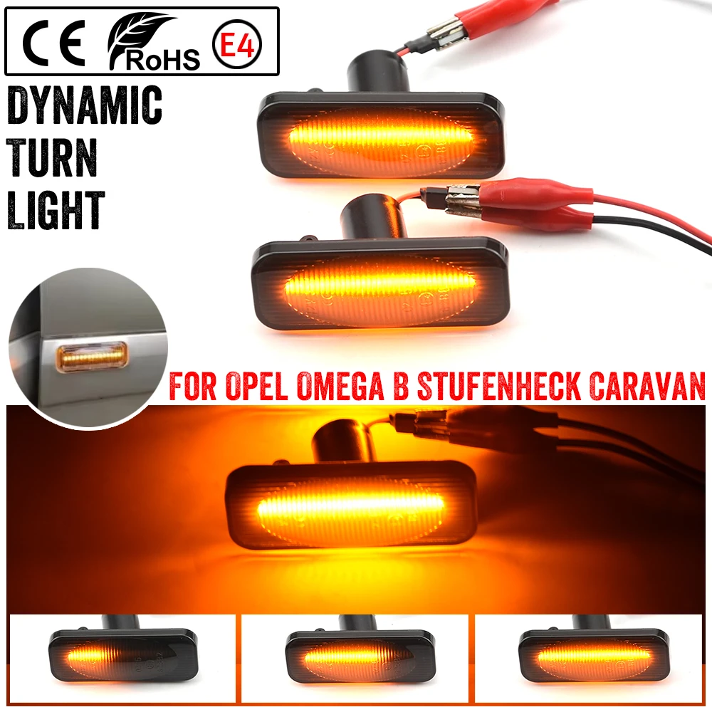 Intermitente dinámico secuencial LED Opel Omega B Caravan marcador - imagen 5