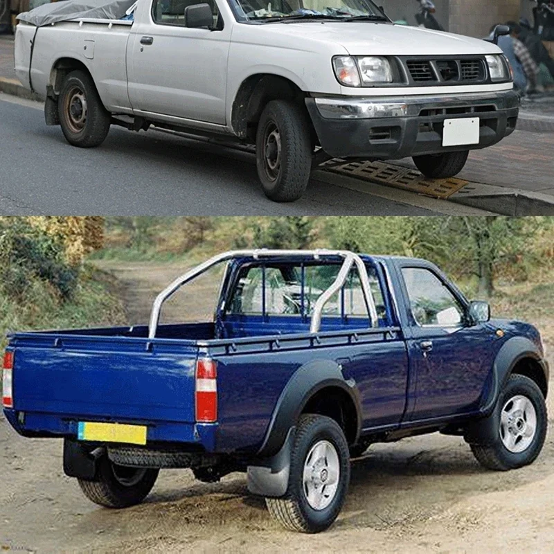 Guardabarros negros delanteros y traseros para Nissan Navara D22 NP300 - imagen 4