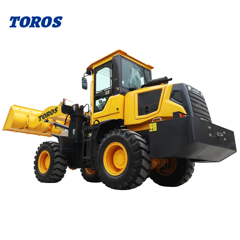 Minicargador de ruedas hidráulico Euro Quick – 1-5 t con 4 cubos frontales - imagen 2
