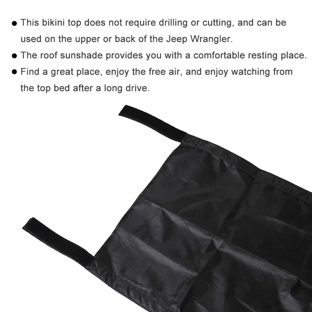 Parasol Bikini Jeep Wrangler 1987-2020 - YJ TJ LJ JK JKU JL JLU - imagen 3