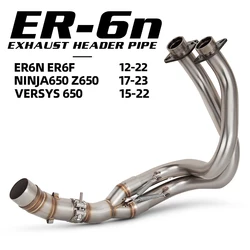 Tubo de escape Ninja 650 / Versys 650 – Acero Inoxidable 51mm