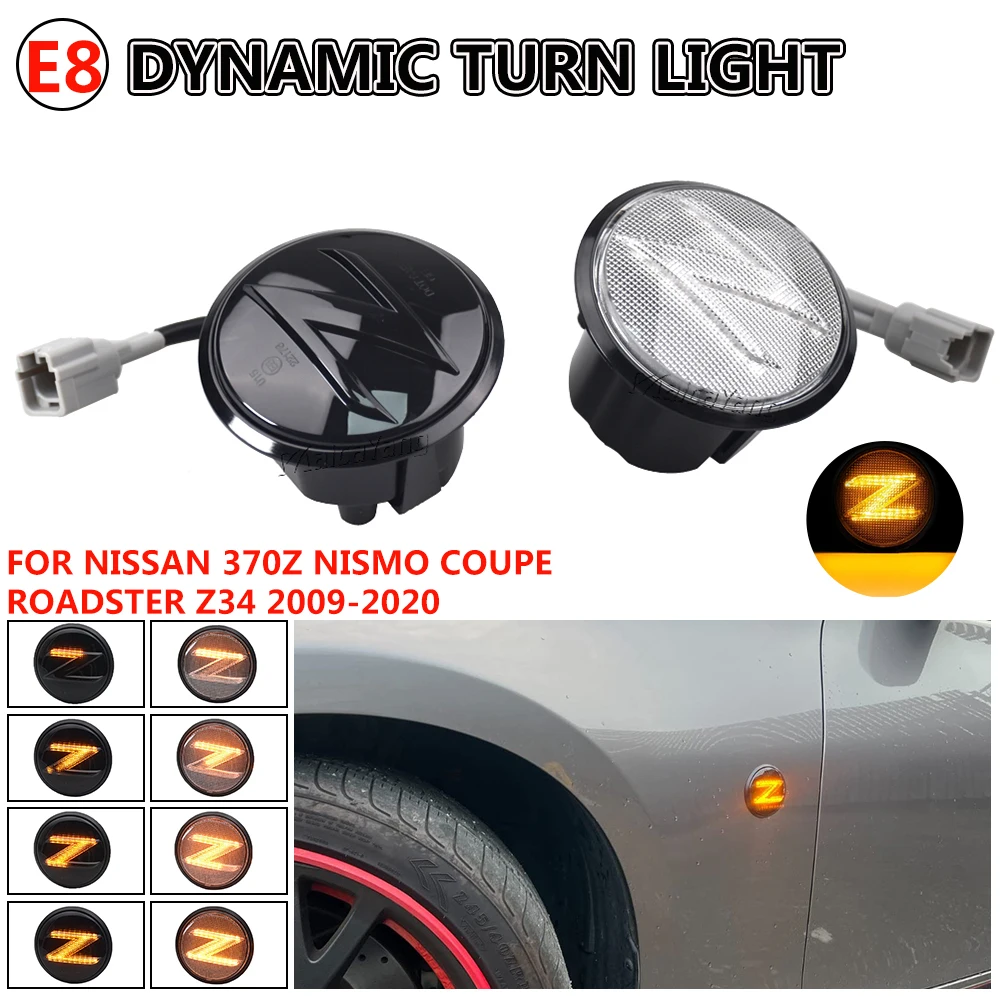 Luz de posición LED secuencial con logo Z para Nissan 350Z 370Z Z33/34 - imagen 4