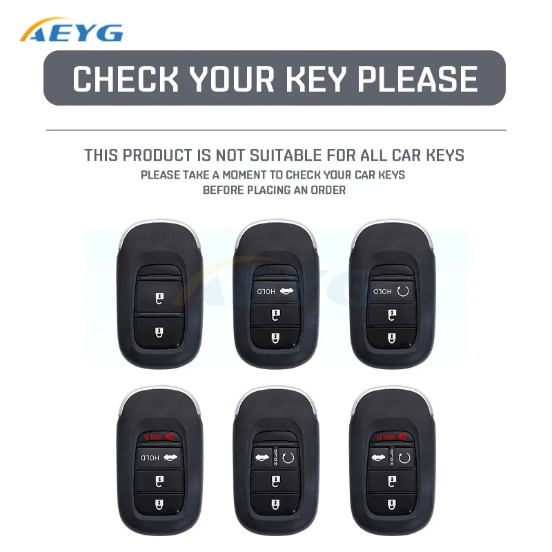 Funda TPU llave Honda Civic XI, Accord, HR-V y CR-V - imagen 3