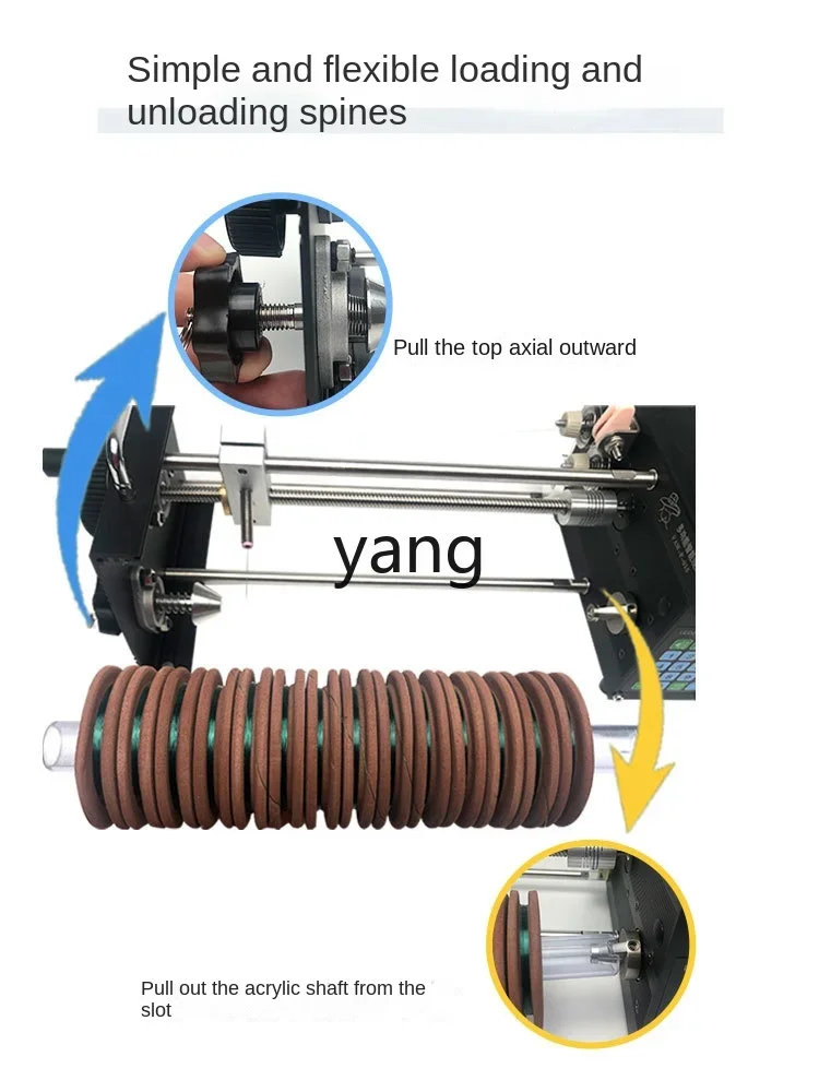 Máquina bobinadora automática de sedal de pesca CNC inteligente - imagen 3