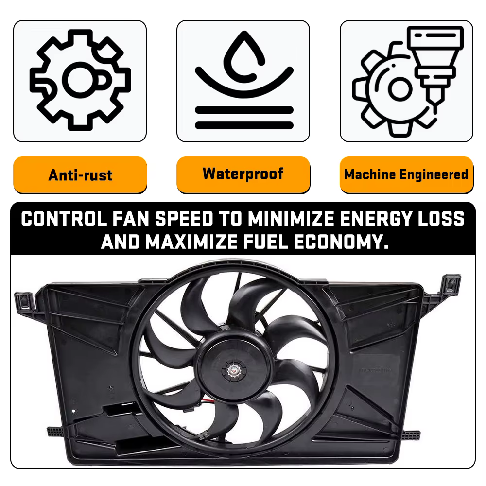 Módulo ventilador de refrigeración Ford Focus, Escape y Transit Connect - imagen 4