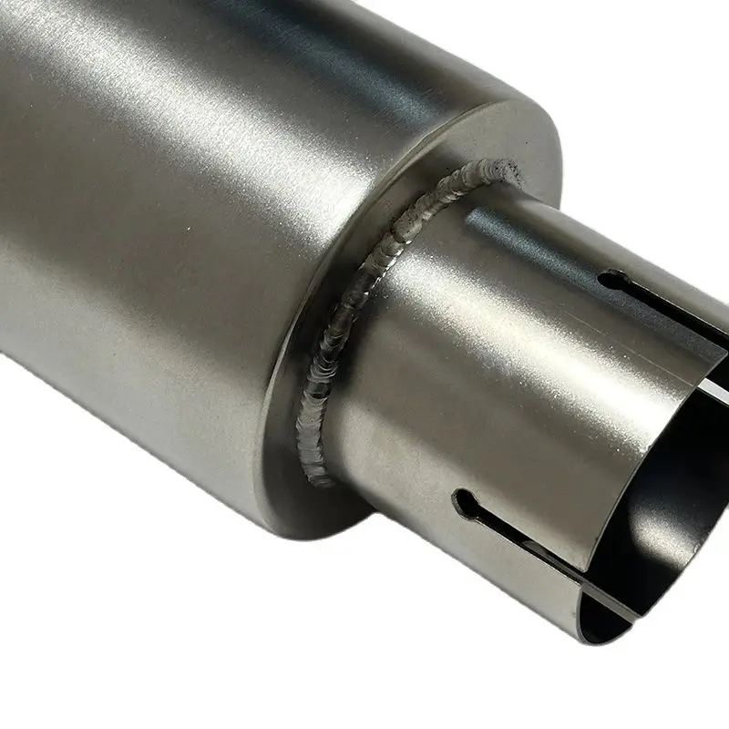 Cola de escape BRILONER inoxidable satinado 89mm tuning universal - imagen 4