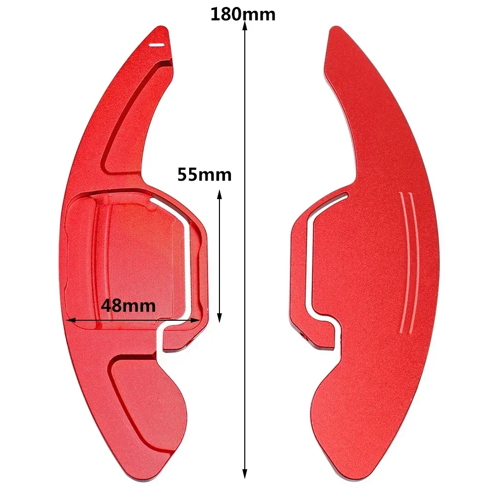 Paletas de cambio aluminio para Audi A3/A4/A5/A6/Q3/Q5/Q7/S3/RS3 - imagen 3