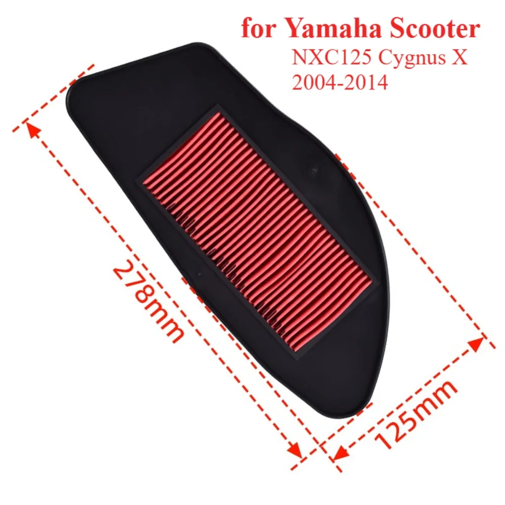 Filtro de aire A4107 Yamaha NXC 125 scooter (2004-2014)