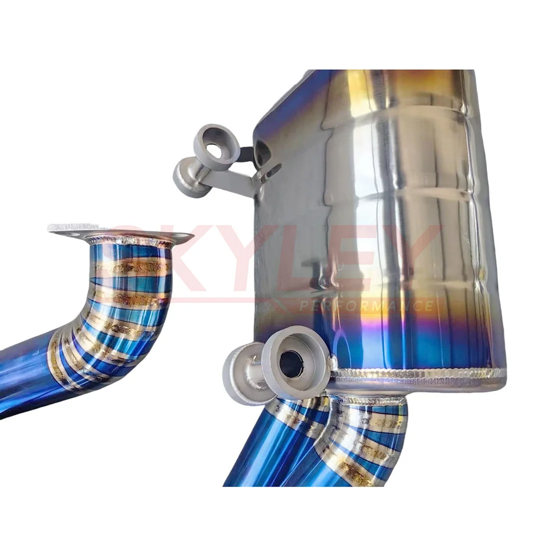 Escape titanio Axleback con válVálvula neumática – Porsche 911 997.2 3.8T Turbo - imagen 4