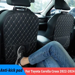 Protector Asiento Trasero Toyota Corolla Cross 2022-2024 Cuero PU