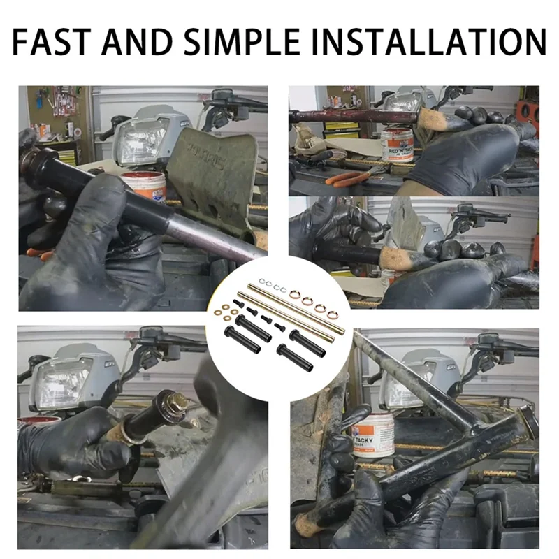 Kit eje buje A-ARM inferior para Polaris Sportsman 400-800 Trail Blazer - imagen 3