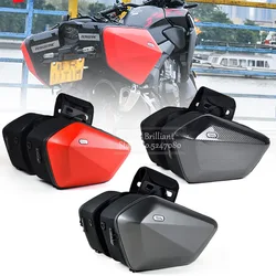 Maleta lateral rígida e impermeable para moto, expandible
