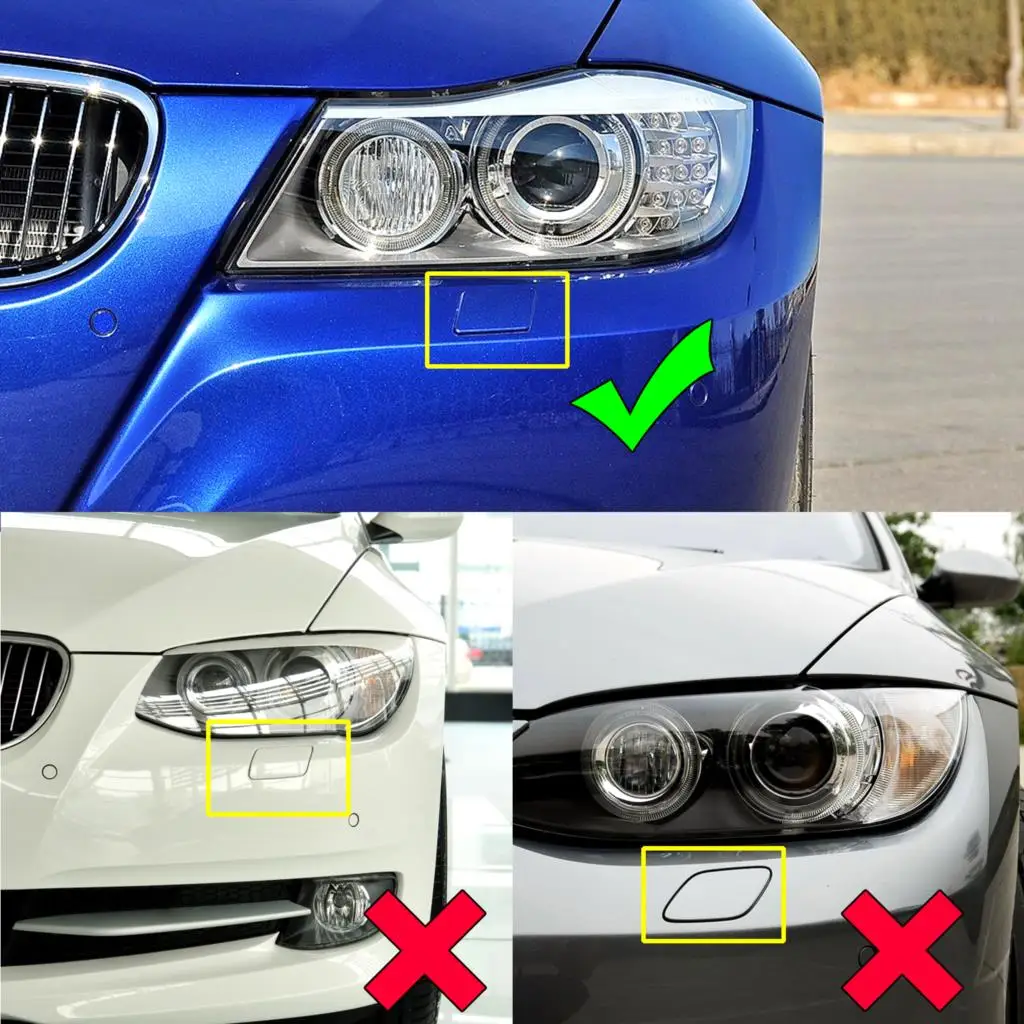 Tapa parachoques delantero boquilla limpiaparabrisas BMW E90/E91 - imagen 5