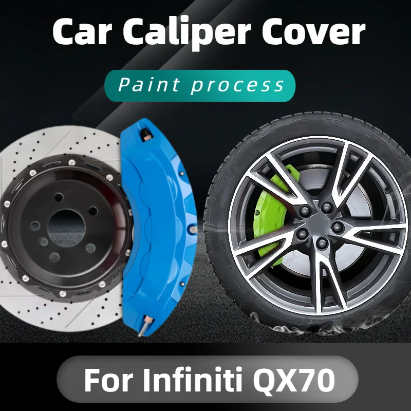 Cubrepinzas de freno de aluminio Infiniti QX70 3.7/5.0