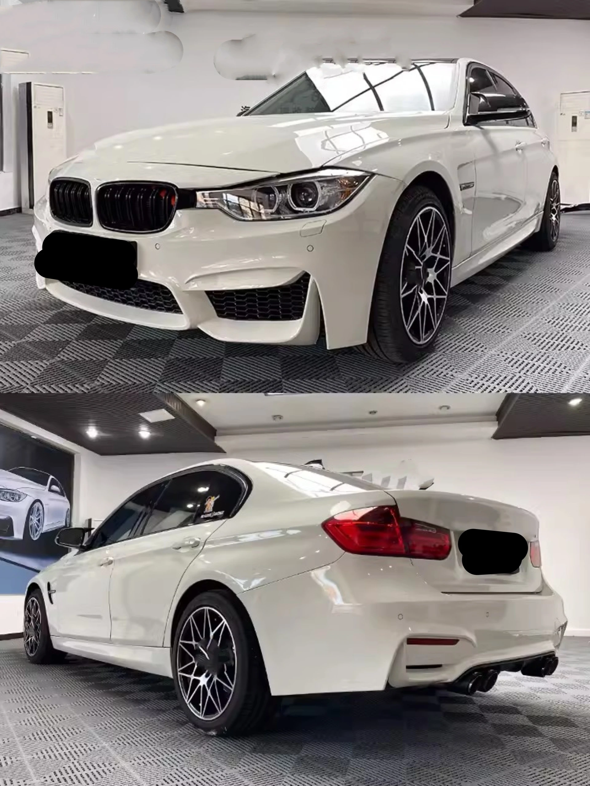 Kit de carrocería BMW Serie 3 F30/F31 estilo M3, paragolpes y taloneras - imagen 3