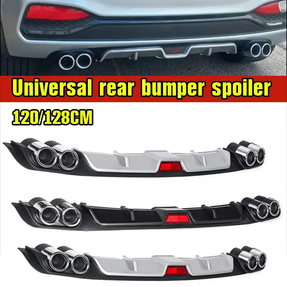 Labio difusor parachoques trasero ABS universal para BMW, Ford y Audi - imagen 3