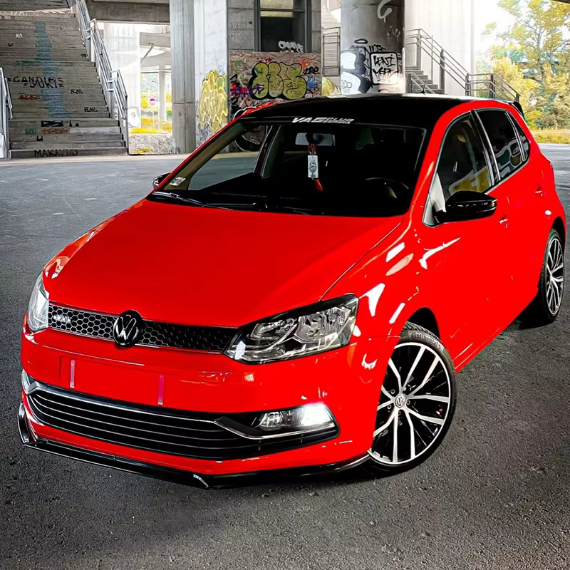 Detalle del divisor inferior para parachoques delantero de Volkswagen Polo