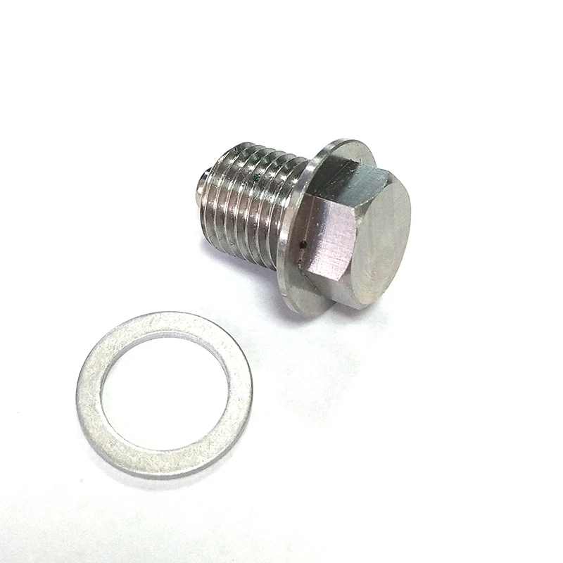 Tapón drenaje aceite con imán neodimio de acero inoxidable - imagen 2