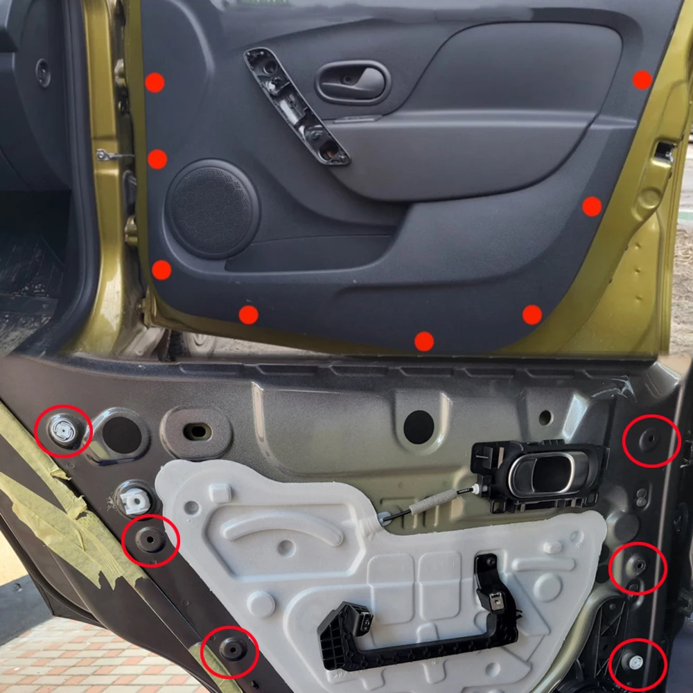 Grapas panel puerta Citroën Berlingo K9, Peugeot Partner y Proace City - imagen 4
