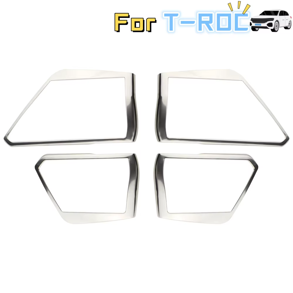 Embellecedor anillo puerta acero inox – VW T-ROC 2018-2023 - imagen 2