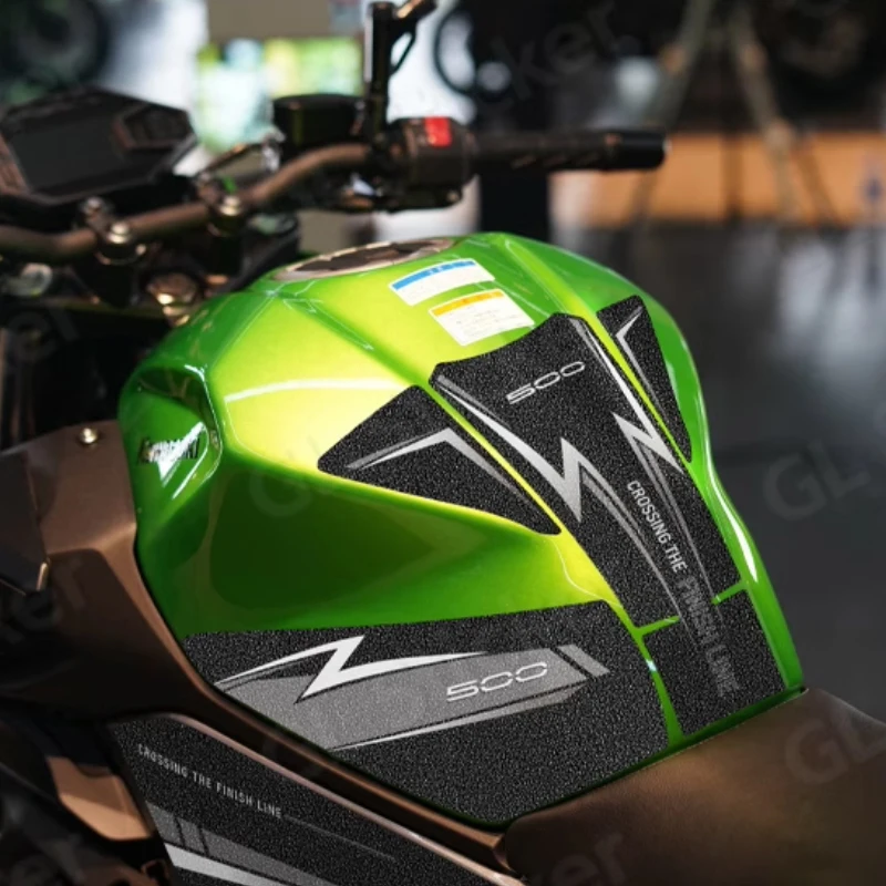 Protector de depósito Kawasaki Z500 – Pegatina adhesiva - imagen 2