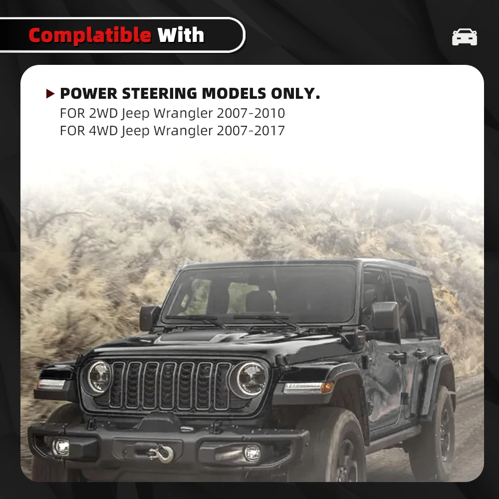 Brazo Pitman descendido LTB008 para Jeep Wrangler JK y Commander XK - imagen 5