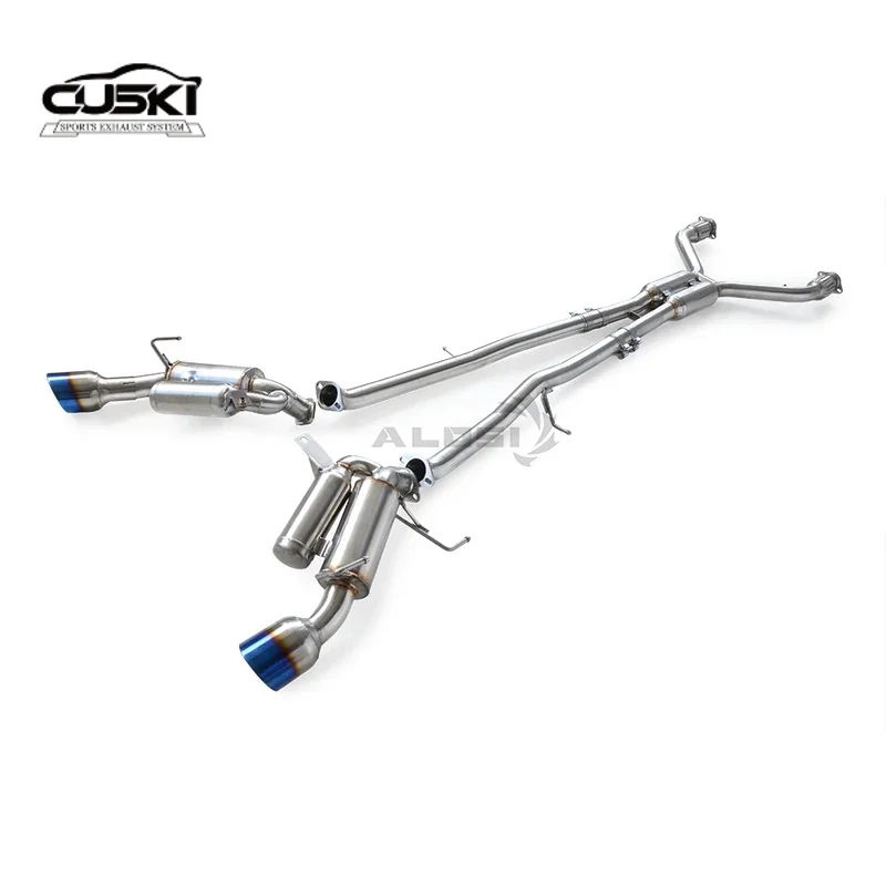 Escape cat-back INOX deportivo para Nissan 350Z V6 (2003-2008) - imagen 5