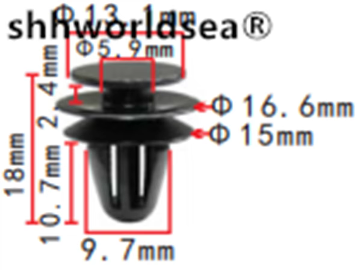 Shhworldsea clip techo maletero automático – BYD Q833S02 - imagen 2