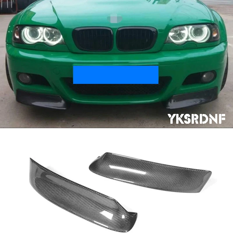 Divisor parachoques fibra carbono BMW E46 M3 - imagen 2