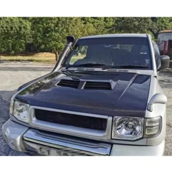 Cubierta motor fibra carbono Mitsubishi Pajero V73 – Capó modificado
