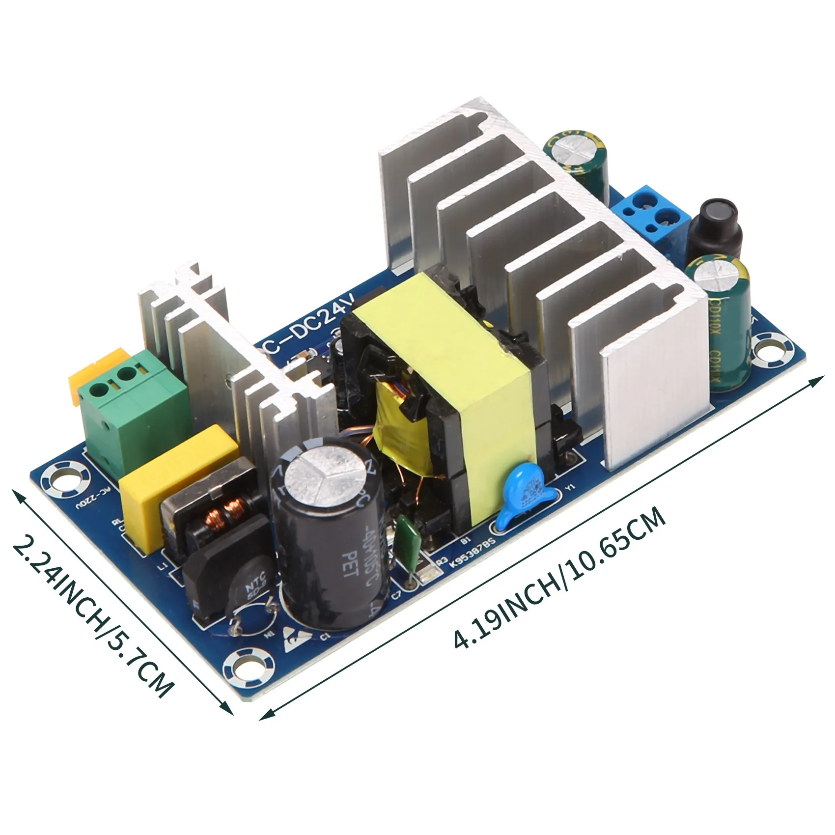 Convertidor AC-DC 24V 6A 100W XK-2412-24 – Fuente alimentación estable