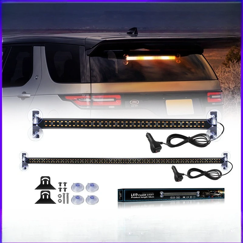 Luces LED para coche, luces de advertencia intermitentes - imagen 2